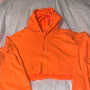 Orange Hoodie